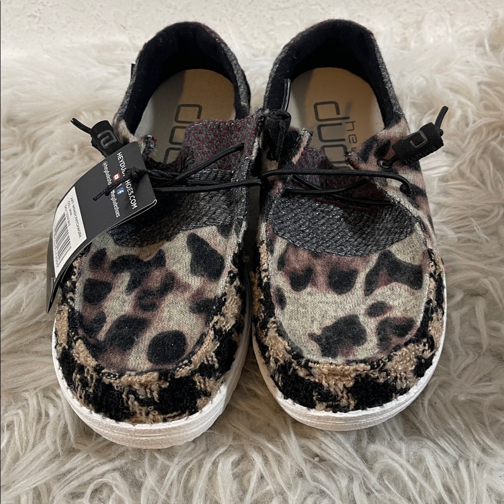 HEY DUDE Wendy Patchwork Java Animal Print Lightw… - image 2